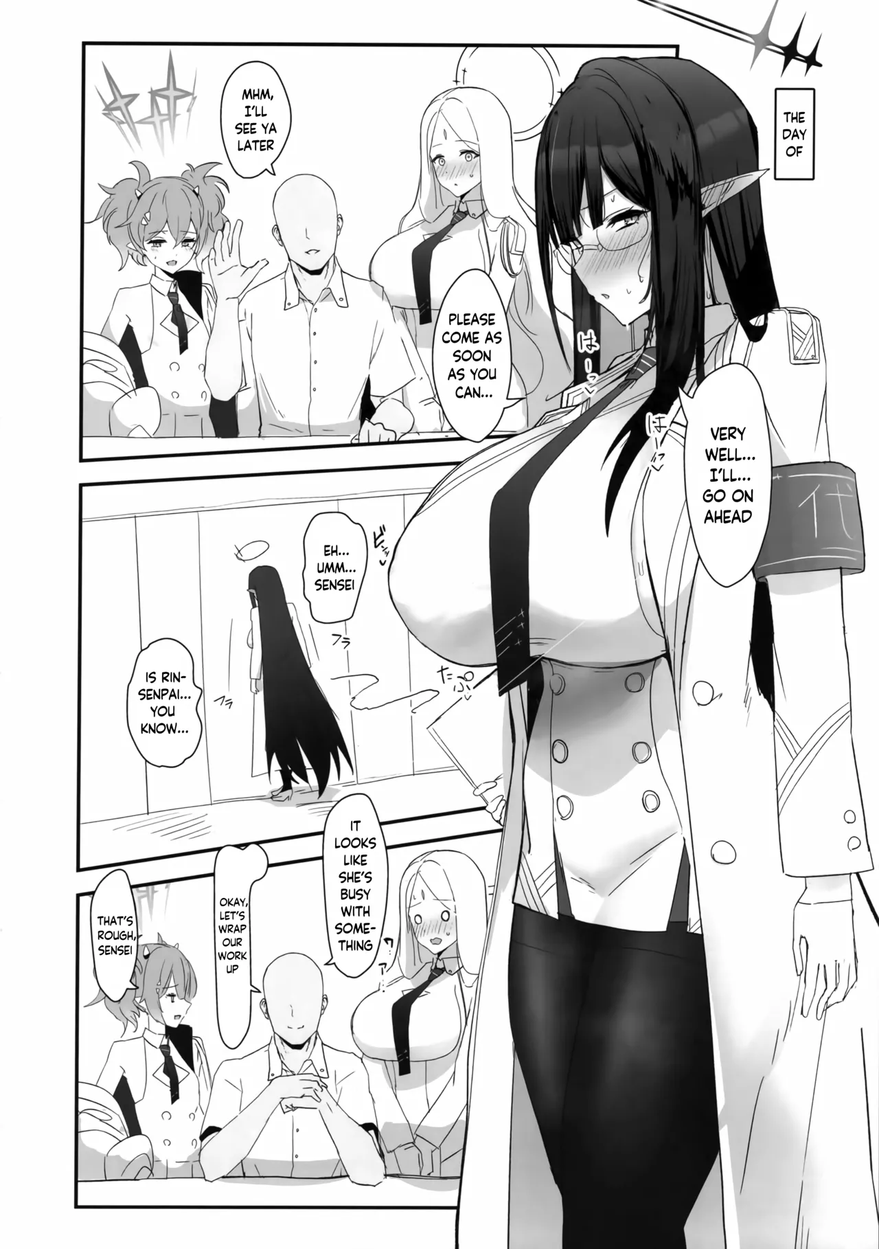 Hentai Manga Comic-You're getting way too horny, Sensei.-Read-9